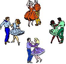 Animated Square Dancers
