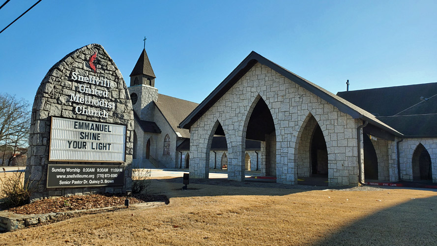 Snellville Methodist Street View